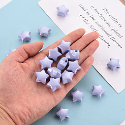 Opaque Acrylic Beads&nbsp;X-MACR-S372-02B-47