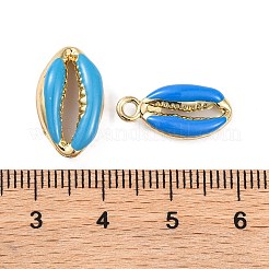 DIY 合金シェル ヒトデ型フープ イヤリング作成キット  ディープスカイブルー  17~35.5x8.5~29.5x3.5~7mm  14個/セット&nbsp;DIY-XCP0003-31