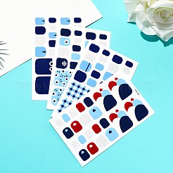 Full-Cover Glitter Powder Toenail Wraps Stickers&nbsp;MRMJ-R112-ZXJ-M