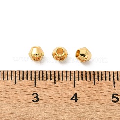シェグレイスの真鍮ビーズ  ロンデル  カドミウムフリー＆ニッケルフリー＆鉛フリー  プラチナメッキ  3.5x4mm  穴：1.8mm&nbsp;XGR0118G-125G