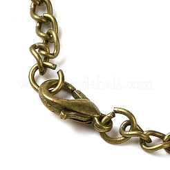 Alloy Glass Pendant Pocket Necklace&nbsp;WACH-S002-07AB