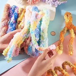 16Pcs 8 Colors DIY Plush Sticks&nbsp;FIND-TA0008-58