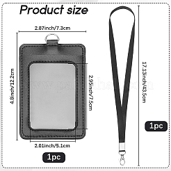 Imitation Leather ID Card Holder&nbsp;AJEW-SC0004-20