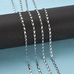 Tarnish Resistant 3.28 Feet 304 Stainless Steel Link Chains&nbsp;X-CHS-K002-25