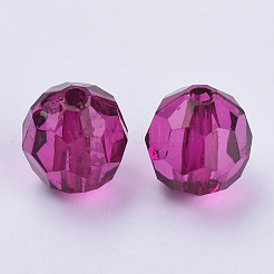 Transparent Acrylic Beads&nbsp;X-TACR-Q257-10mm-V65