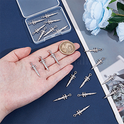 20Pcs 304 Stainless Steel Pendants&nbsp;STAS-UN0063-60
