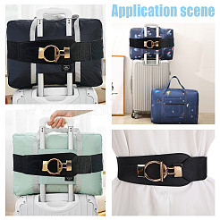 Nylon & Imitation Leather Adjustable Luggage Straps&nbsp;FIND-WH0126-261
