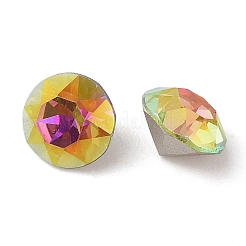 Glass Rhinestone Cabochons&nbsp;RGLA-L029-09B-VRLA