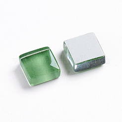 Glass Cabochons&nbsp;GLAA-WH0015-52B