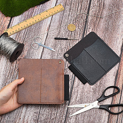 2Pcs 2 Colors Imitation Leather Outdoor EDC Tactical Tool Case&nbsp;AJEW-CL0001-92