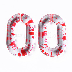 Transparent Acrylic Linking Rings&nbsp;OACR-N009-013A-09