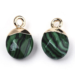 Synthetic Malachite Charms&nbsp;G-N326-58E