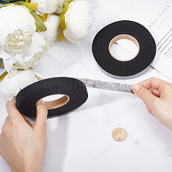 2 Rolls 2 Colors Non-woven Fabric Polyamide Double-sided Hot Melt Adhesive Film&nbsp;DIY-GF0009-34A