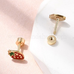 304 Stainless Steel Stud Earrings&nbsp;EJEW-F396-02B-G