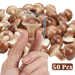 50Pcs Foam Mushroom Display Decorations&nbsp;DJEW-GF0001-98