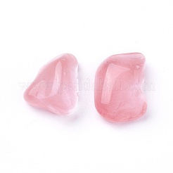 チェリークォーツガラスビーズ  ドリルなし/穴なし  チップ  7~24x5~10x1~7mm  約100 G /袋&nbsp;G-I221-09