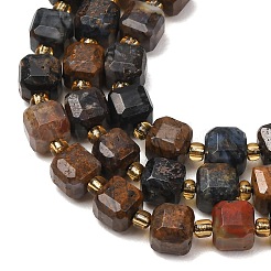 Natural Pietersite Beads Strands&nbsp;GG-CBAC972-A20-01