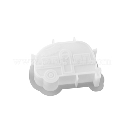 バスシリコン型  燭台金型  ジェッソ樹脂鋳造金型  ホワイト  132x95x35mm  内径：22mm&nbsp;PW-WGAFB57-01