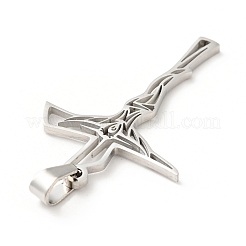 Non-Tarnish 201 Stainless Steel Pendants&nbsp;STAS-E015-12P