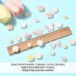 50G Opaque Acrylic Beads&nbsp;MACR-YW0003-68A