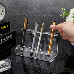 Acrylic Fountain Pen Holder Display Stand&nbsp;AJEW-WH0248-526A
