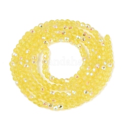 Transparent Glass Beads Strands&nbsp;LS-EGLA-N028-01A-A08