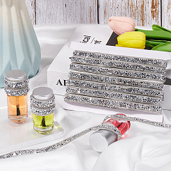 5 Yards Self Adhesive Resin Rhinestone Tape&nbsp;DIY-SP0002-49D