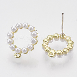 Alloy Stud Earring Findings&nbsp;X-PALLOY-N0149-09