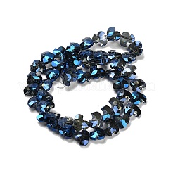 Electroplate Glass Beads Strands&nbsp;EGLA-P066-03A-FR01