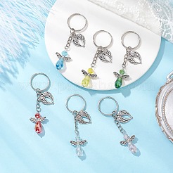 Glass & Alloy Keychain&nbsp;KEYC-JKC01150