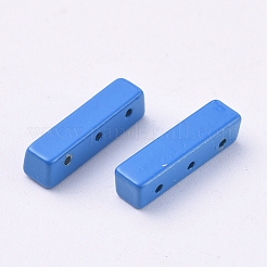 Spray Painted Alloy Multi-Strand Links&nbsp;PALLOY-G268-M01-045