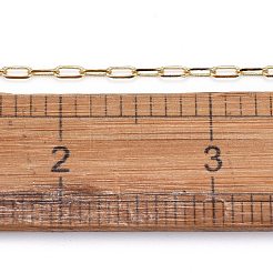 Soldered Brass Paperclip Chains&nbsp;CHC-G005-03G