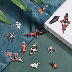 40Pcs 20 Style Alloy Enamel Charms&nbsp;ENAM-CA0001-48-RS