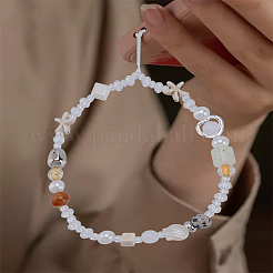 1Pc Alloy & Acrylic Mobile Straps&nbsp;HJEW-LP0001-13