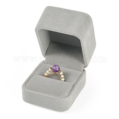 Velvet Ring Boxes&nbsp;CON-TAC0006-10B-1