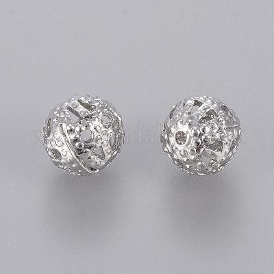 Brass Filigree Beads&nbsp;EC120-1