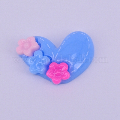 Resin Cabochon&nbsp;RESI-WH0009-47-1
