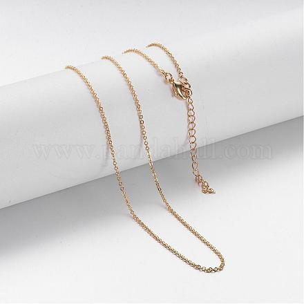 Brass Chain Necklaces MAK-F013-06G-1
