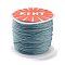 Nylon Braided Threads, Chinese Knotting Cords for Jewelry Making Macrame Craft, Dark Turquoise, 0.8mm, about 49.21 yards(45m)/roll