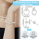 1Pc 925 Sterling Silver Toggle Clasp&nbsp;STER-BBC0005-59-2
