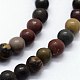 Natural Dendritic Jasper Beads Strands&nbsp;G-I199-20-4mm-3