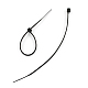 ナイロンケーブルタイ  タイラップ  ジップタイ  ブラック  60x3mm  約1000個/袋&nbsp;TOOL-R024-60mm-01-1