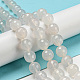 Natural White Agate Beads Strands&nbsp;G-G580-10mm-01-1