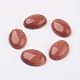 Synthetic Goldstone Flat Back Cabochons&nbsp;G-G741-18x25mm-10-1