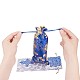 シルクポーチ  ドローストリングバッグ  ミックスカラー  19~20x7.5~8cm&nbsp;ABAG-PH0002-37-3