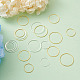 Brass Linking Rings&nbsp;KK-YS0001-03-8