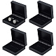 Plastic Cufflink Storage Gift Boxes&nbsp;CON-WH0115-07-1