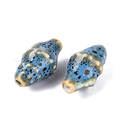 Vintage Handmade Porcelain Beads&nbsp;PORC-Q006-08L