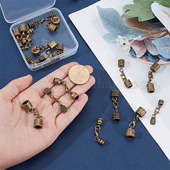 18Pcs Alloy Cord Ends&nbsp;FIND-PH01475
