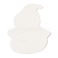 Christmas Theme Snowman Shape Paper Candy Lollipops Cards&nbsp;CDIS-I003-01